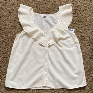 Old Navy Women's Top- Cream Size Medium NWT